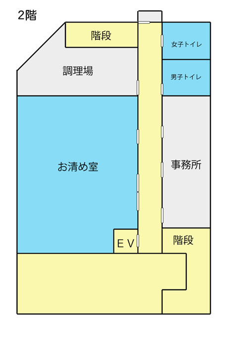 つくば市民斎場 見取図2階