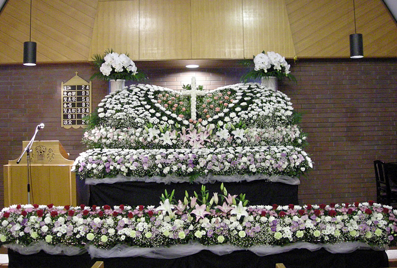 キリスト花祭壇