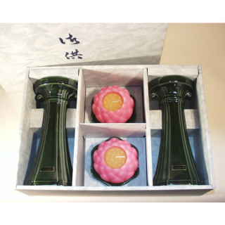 蓮玉セット(一対入り)の画像です。 蓮玉セット(一対入り)